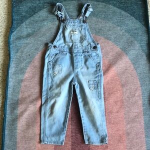 Oshkosh Floral Boho Overalls